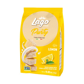 Lago Party Wafers - Lemon 250 g - front of pack