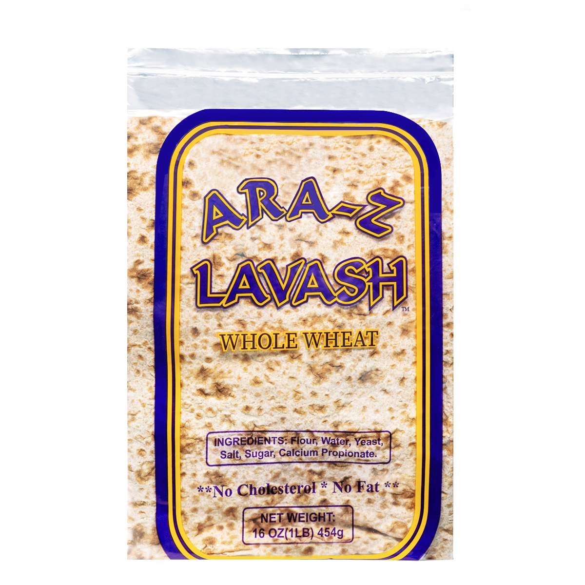 Whole Wheat Lavash Wrap Bread