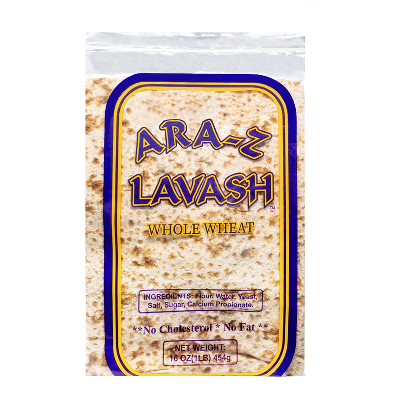 Whole Wheat Lavash Wrap Bread
