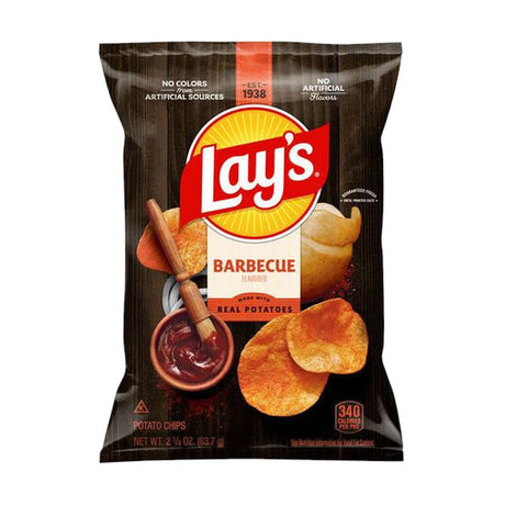 Lay's Barbecue Flavored Potato Chips, 2.25 oz