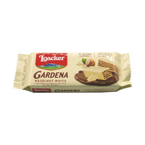 Loacker Gardena Hazelnut White Wafer 38 g - front of pack