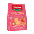 Loacker Quadratini Strawberry 250 g - front of pack