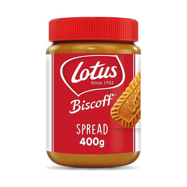 Lotus Cookie Smooth Spread 400 g - front of pack