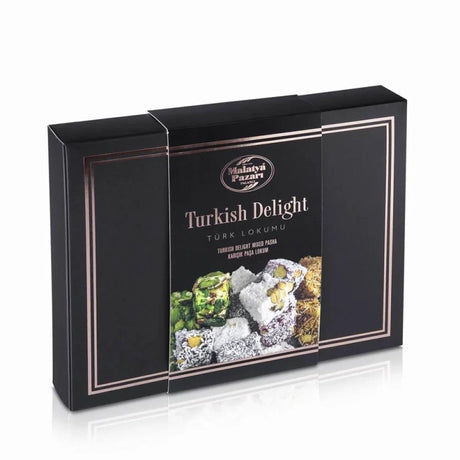 Malatya Pazarı MPP Turkish Delight Mixed Pasha 400 g, front of pack
