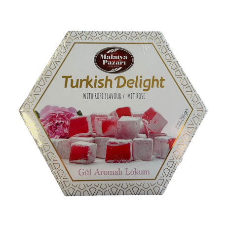 Malatya Pazari Turkish Delight with Rose Flavor, 250 g