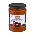 Marco Polo Red Pepper Spread, Ajvar, with Eggplant and Garlic, Hot, 19.4 oz