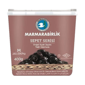 Marmarabirlik Black Olives, 400 g