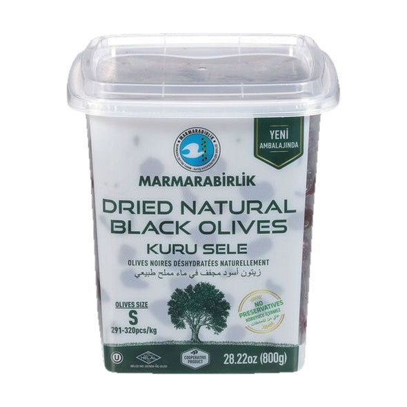 Marmarabirlik Black Olives, Dried, Natural, Small, 28.22 oz