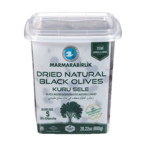 Marmarabirlik Black Olives, Dried, Natural, Small, 28.22 oz