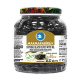 Marmarabirlik Gemlik Black Olives with Oil Xl-L 1 kg - front of pack