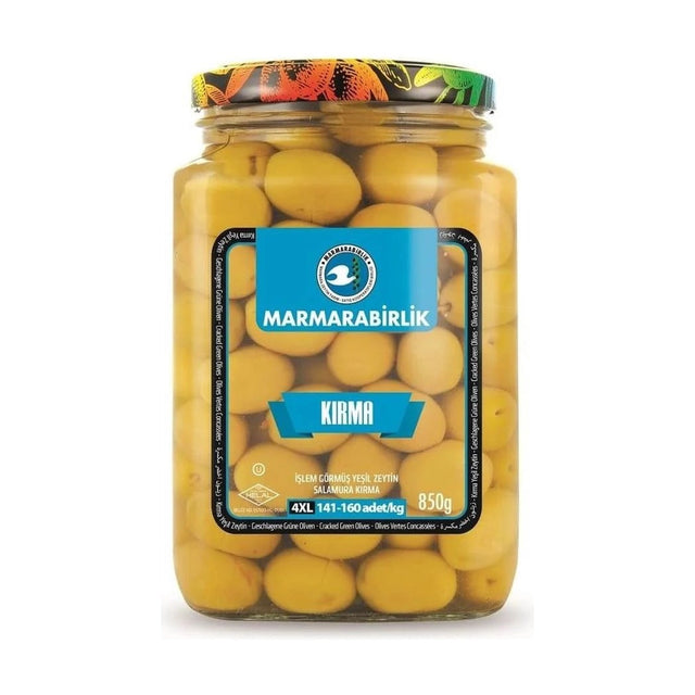 Marmarabirlik Green Olives 4XL Cracked (141-160) 850 g