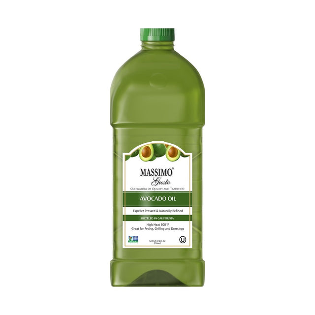 Massimo Gusto Avocado Oil 2 L - front of pack