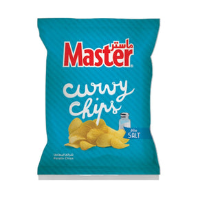 Master Chips Curvy Salt 37 g - front of pack