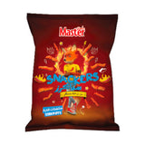 Master Chips Flaming Hot Crunchy Corn Puffs 85 g - front of pack