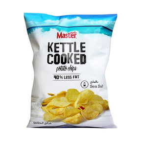 Master Chips Sea Salt Kettle Chips 80 g - front of pack