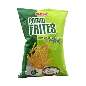 Master Potato Frites Sourcream and Herbs 90 g - front of pack