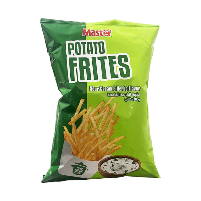 Master Potato Frites Sourcream and Herbs 90 g - front of pack