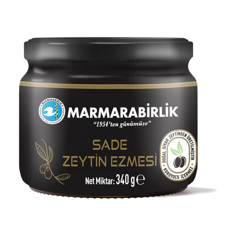 Marmarabirlik Black Olive Paste 340 g Glass