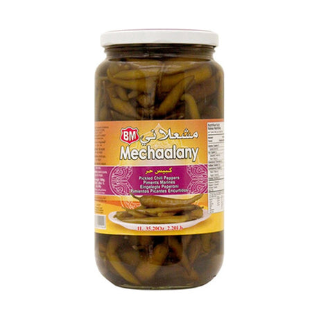 Mechaalany Pickled Chili Peppers 992 g - front of pack