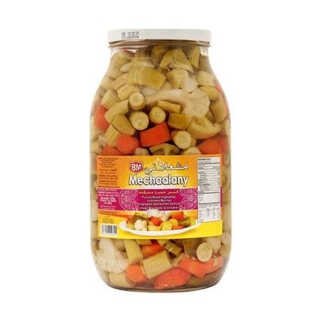 Mechaalany Pickled Mixed Vegetables 3.2 kg - front of pack