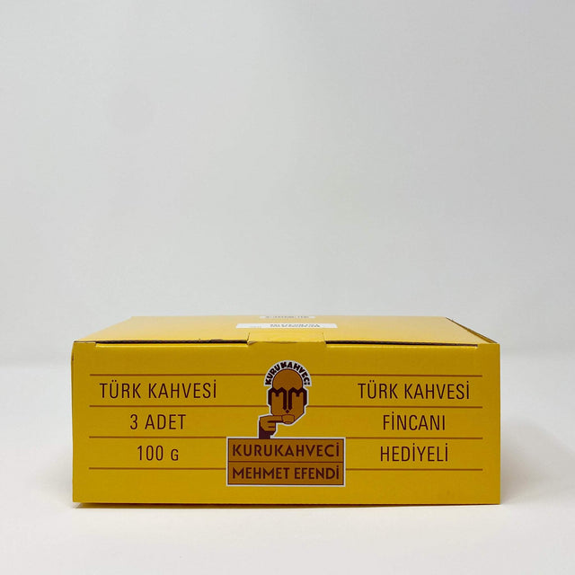 Mehmet Efendi Turkish Coffee w/free Coffee Cup 3x 100 g