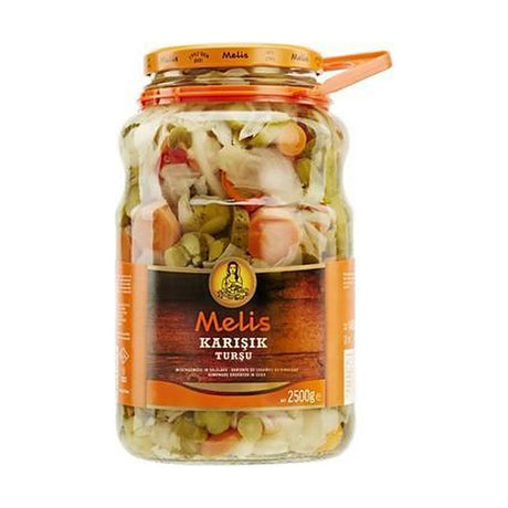 Melis Mixed Pickled Vegetables - 2500 g