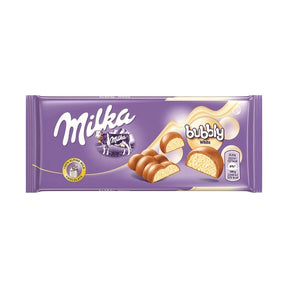 Milka Bubbly White 95 g - front of pack