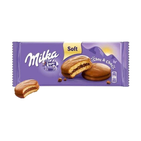 Milka Soft Choc and Chocolate Cookies, 150 g