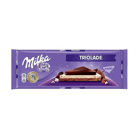 Milka Triolade Milk and White Chocolate, 280 g