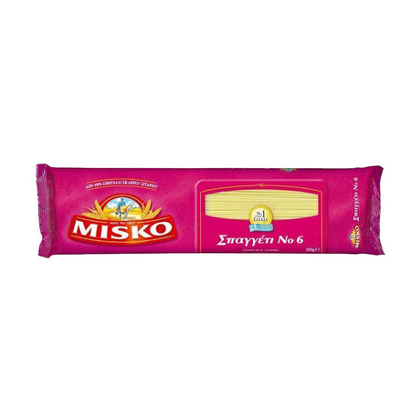 Misko Spaghetti No 6 Pasta, 17.5 oz