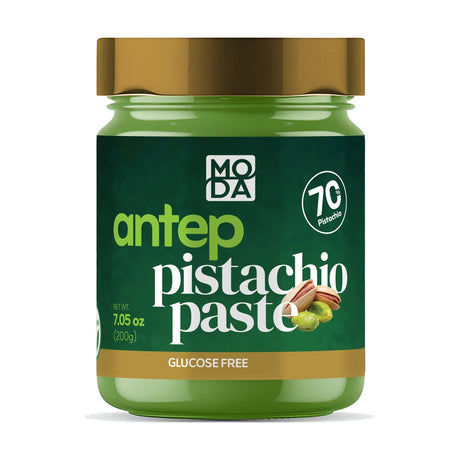 Moda Antep Pistachio Paste, % 70, 7.05 oz / 200 g
