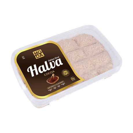 Moda Halva, Cocoa, Baklava Sliced, 16 oz / 454 g