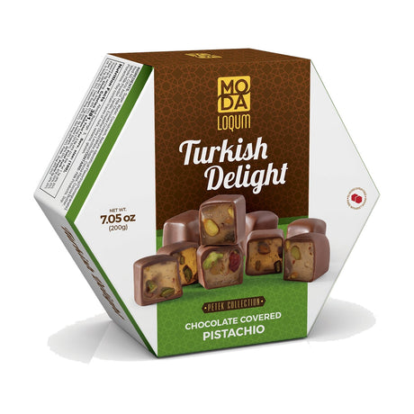 Moda Loqum, Petek, Chocolate Covered Pistachio, 7.05 oz / 200 g