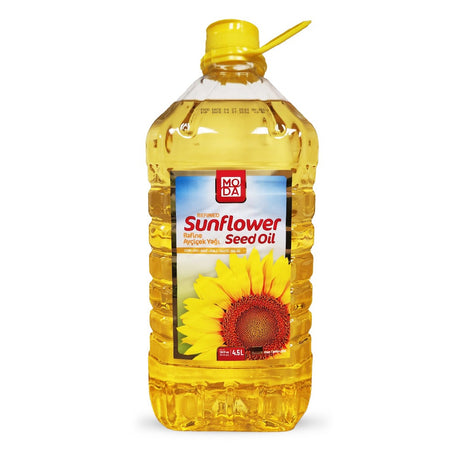 Moda Refined Sunflower Seed Oil, 4.5 L bottle