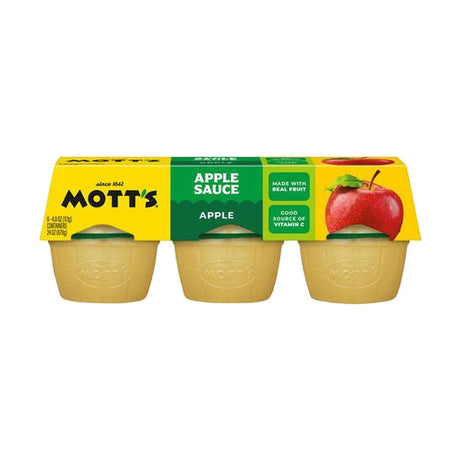 Mott's Apple Sauce, 6 x 4 oz