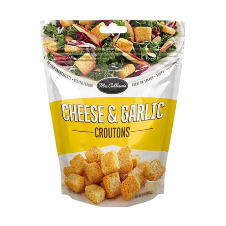 Mrs. Cubbison's Croutons, Cheese & Garlic, 5 oz