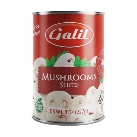 Galil Sliced mushrooms, 8 oz