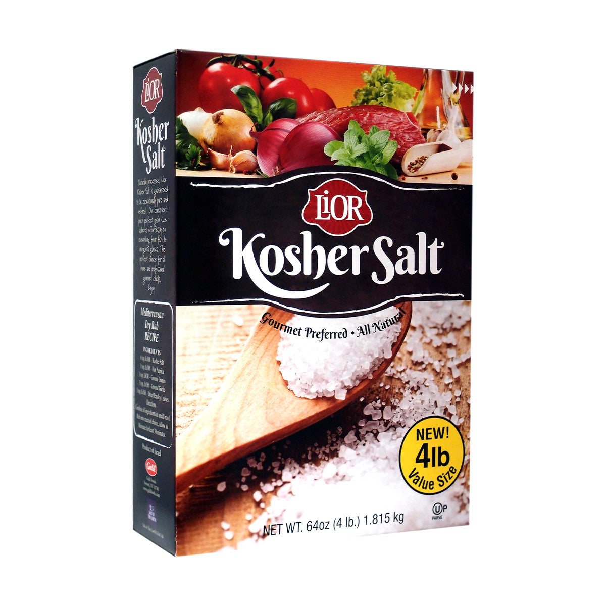 LiOR Sea salt, box, 4 lb
