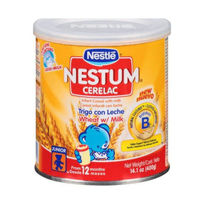 Nestle Nestum Cerelac Infant Cereal Wheat with Milk 400 g - front of pack