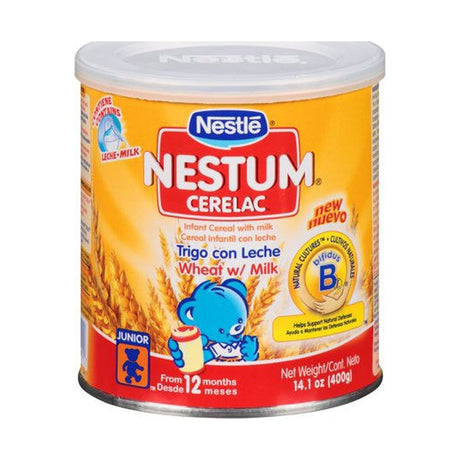 Nestle Nestum Cerelac Infant Cereal Wheat with Milk 400 g - front of pack