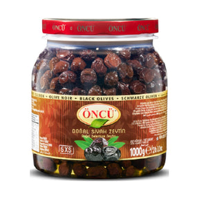 Öncü Black Olives (5XS), 1000 g