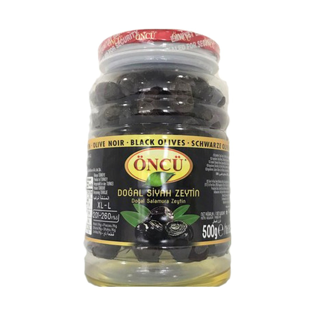 Öncü Black Olives (XL-L), 500 g