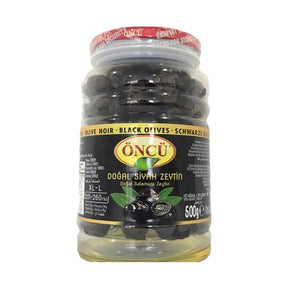 Öncü Black Olives (XL-L), 500 g