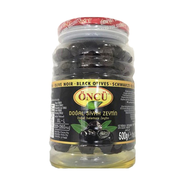 Öncü Black Olives (XL-L), 500 g