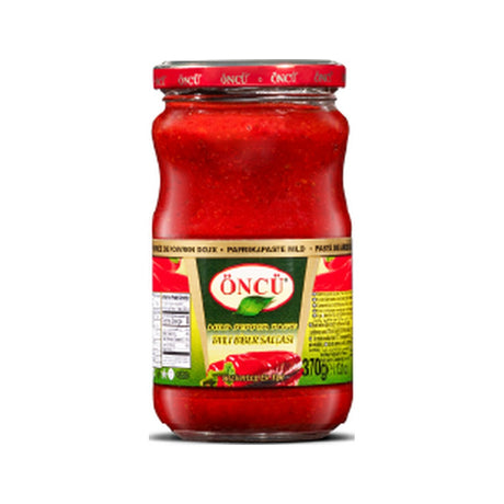 Öncü mild pepper paste (tatlı biber salçası), 370 g jar