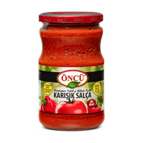 Oncu tomato and pepper mixed paste (Karisik Salca), 700 g jar