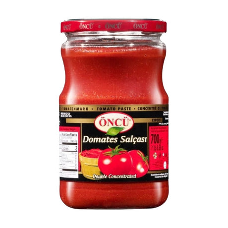 Öncü tomato paste, 700 g jar
