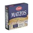 Galil original matzos, unsalted, 1 lb box