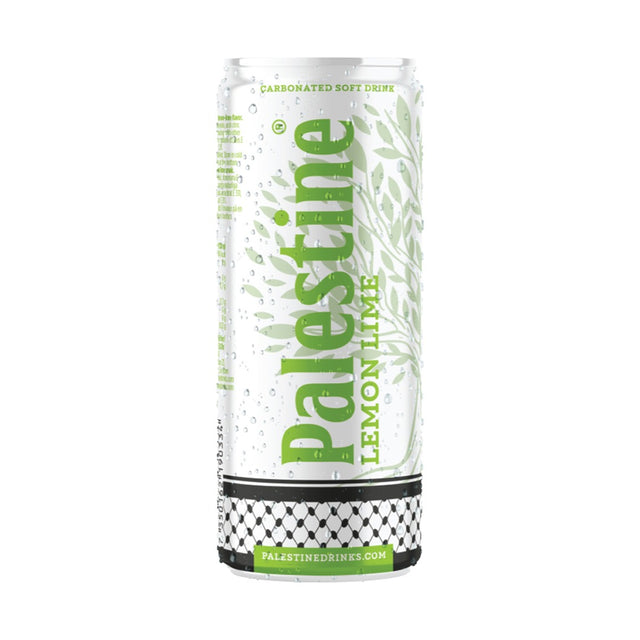Palestine Cola Lemon Lime 330 ml - front of pack