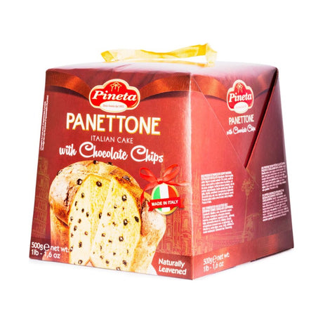 Pineta Panettone with Chocolate Chips 500 g - front of pack